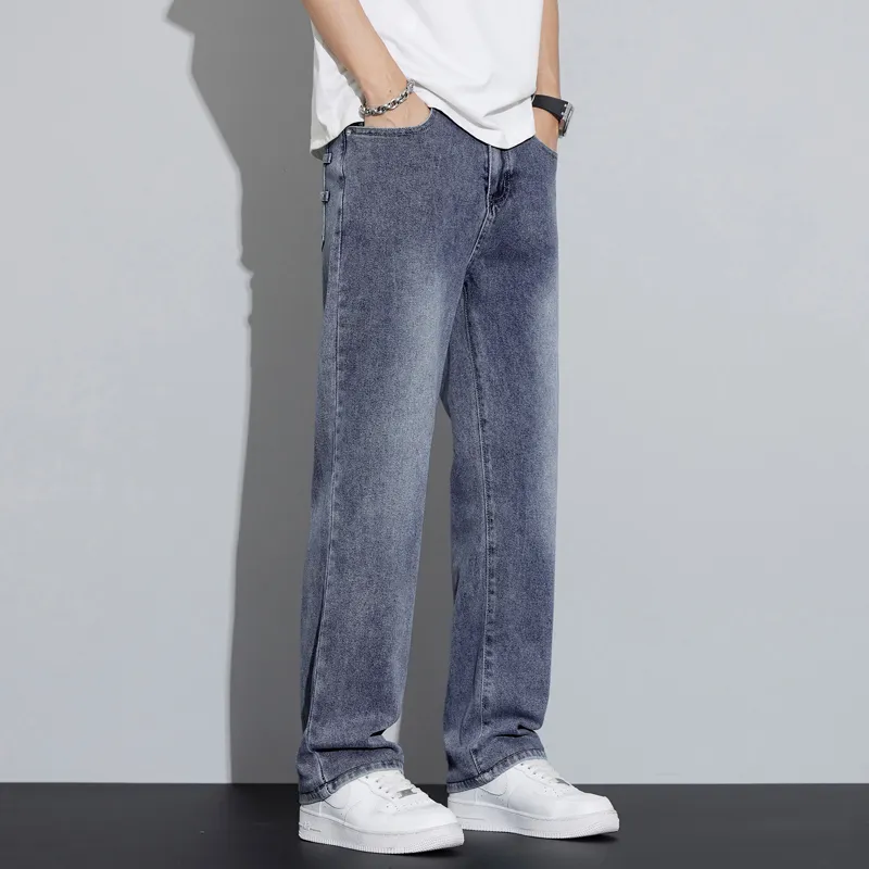 FALIAMS Jeans Unisex Light Blue-2