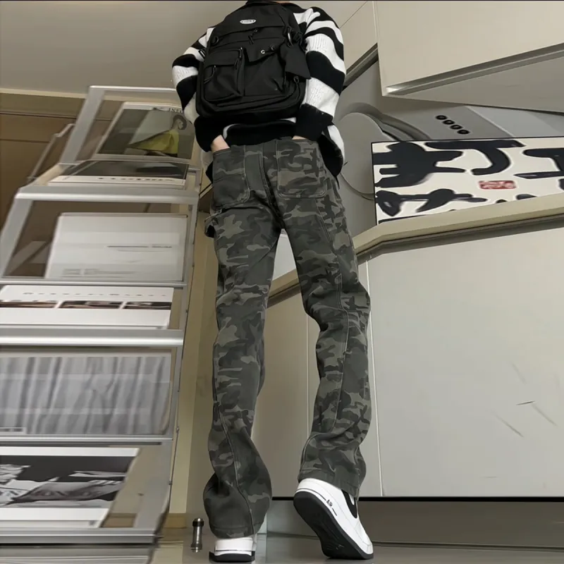FALIAMS Jeans Unisex Camouflage-1