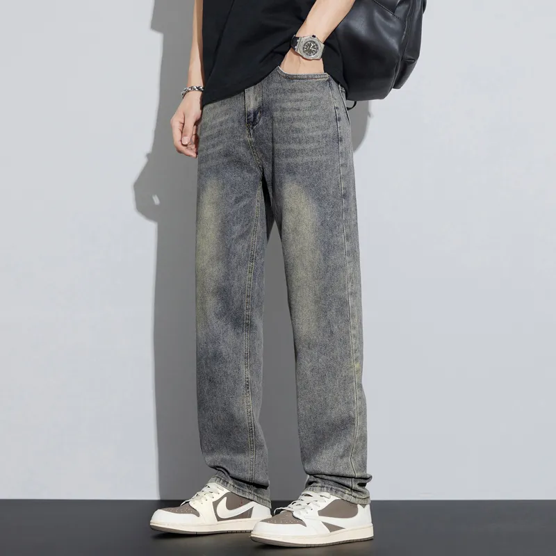 FALIAMS Jeans Unisex Washed Color-3