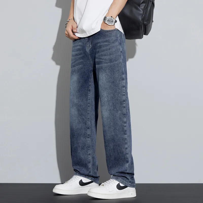 FALIAMS Jeans Unisex Dark Blue-4