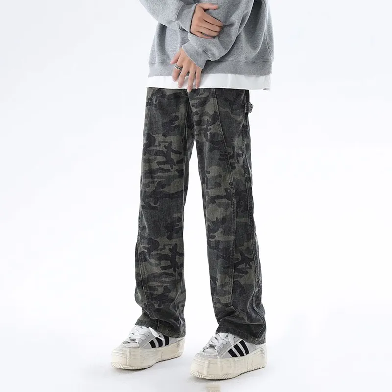FALIAMS Jeans Unisex Camouflage-1