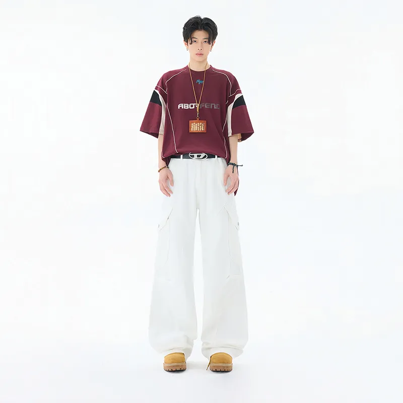 FALIAMS Jeans Unisex White-2