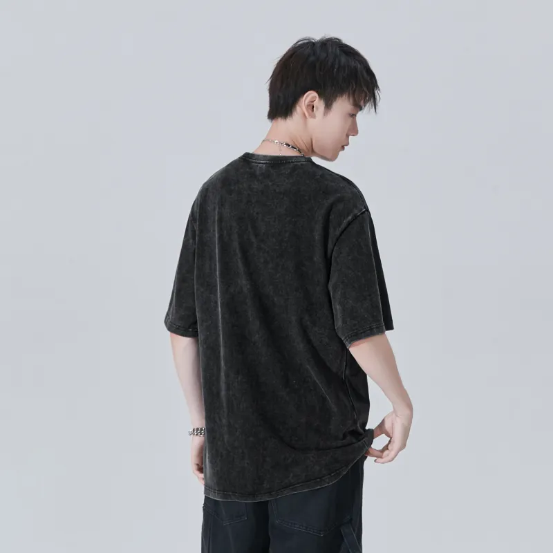 FALIAMS T Shirts Unisex Black-1