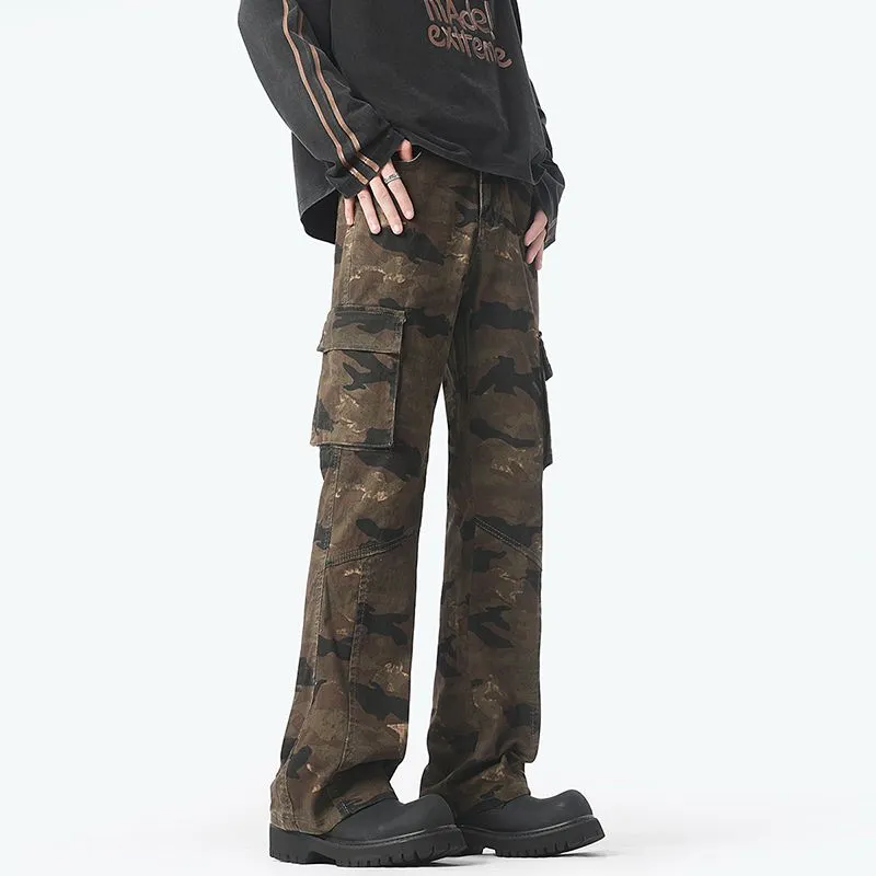 FALIAMS Jeans Unisex Camouflage-5