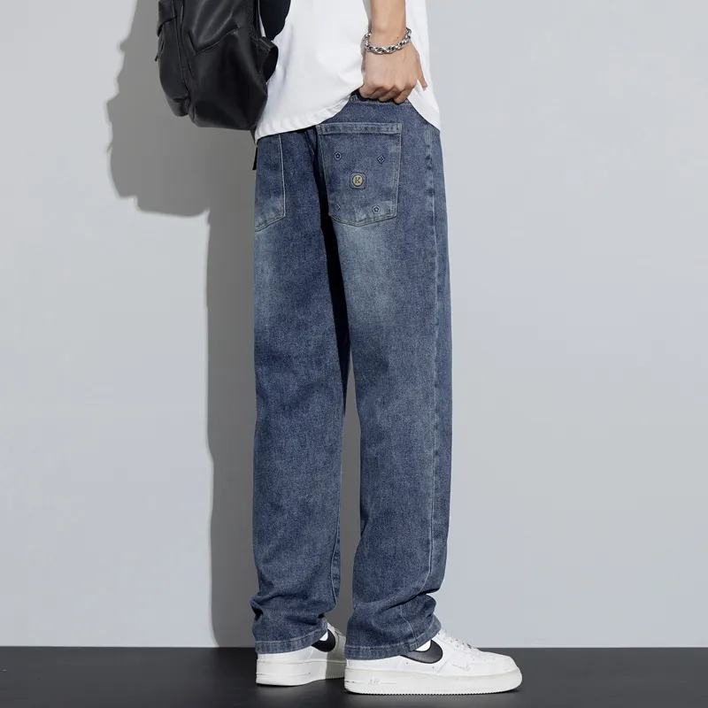 FALIAMS Jeans Unisex Dark Blue-5