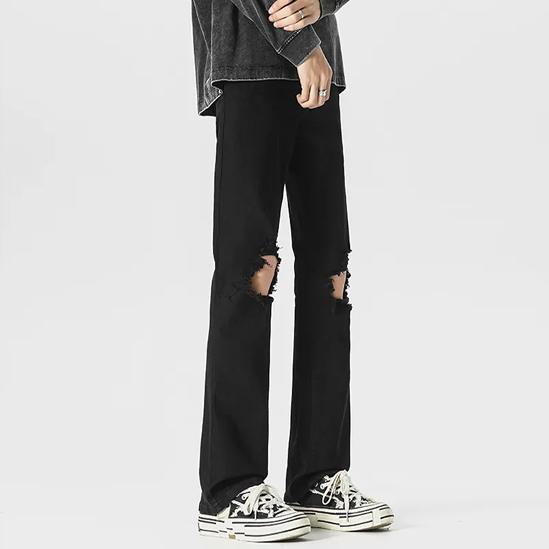 FALIAMS Jeans Unisex Black-3