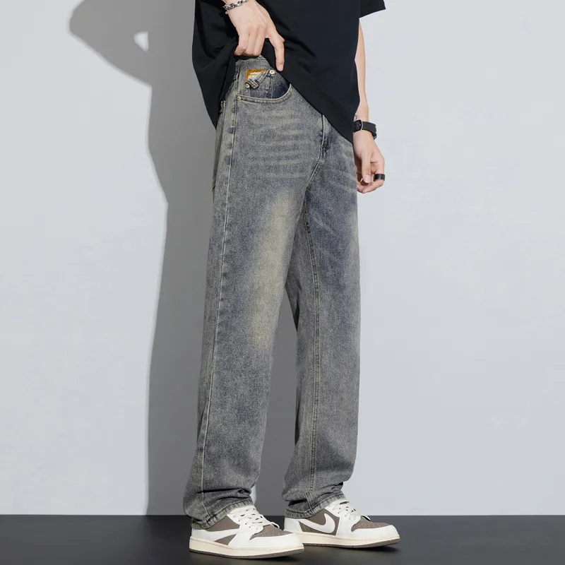 FALIAMS Jeans Unisex Washed Color-2