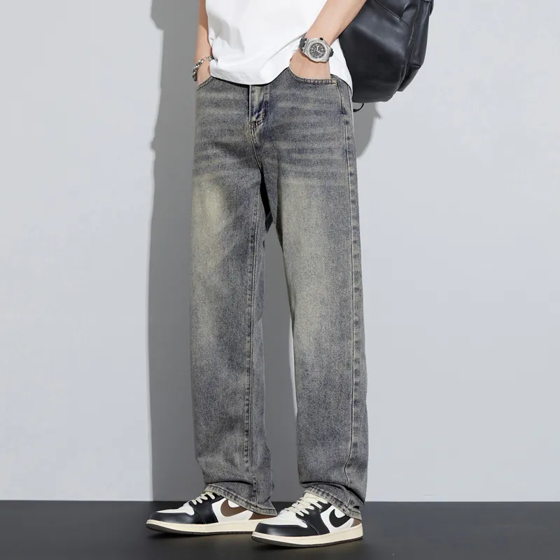 FALIAMS Jeans Unisex Washed Color-4