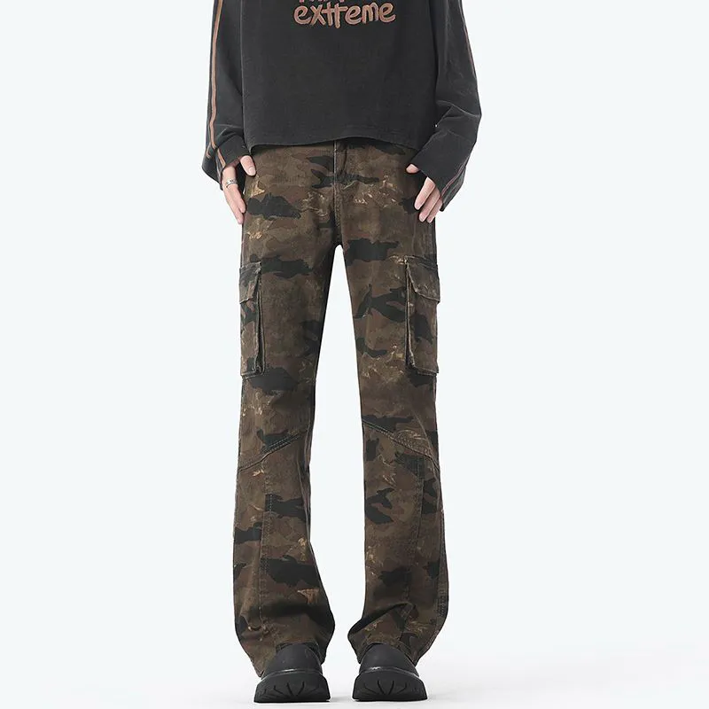 FALIAMS Jeans Unisex Camouflage-4