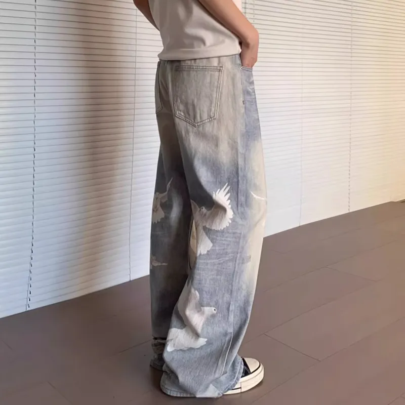 FALIAMS Jeans Unisex Light Blue-6