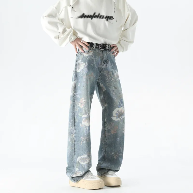 FALIAMS Jeans Unisex Light Blue-3