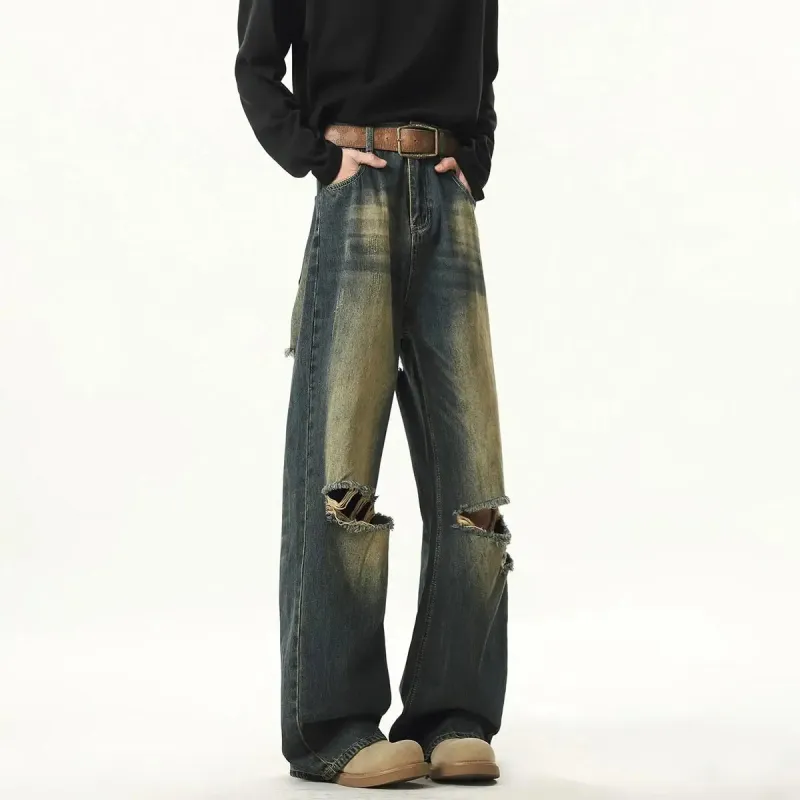 FALIAMS Jeans Unisex Blue-1