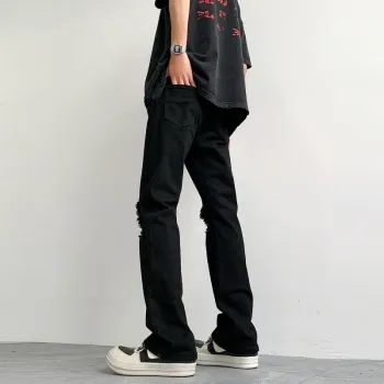 FALIAMS Jeans Unisex Black