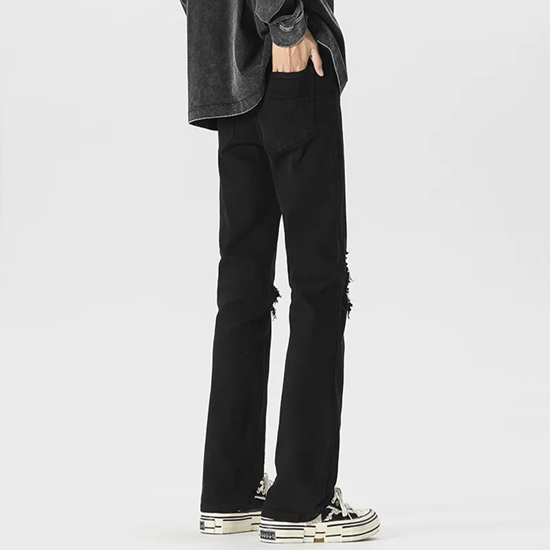 FALIAMS Jeans Unisex Black-1