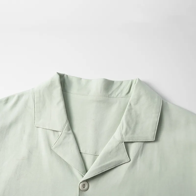Chun Xi Pajama Set Men's Light Green-1