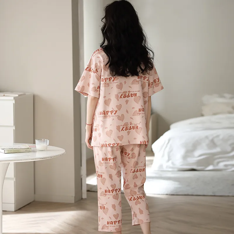 Chun Xi Pajama Set Women's Image Color-1