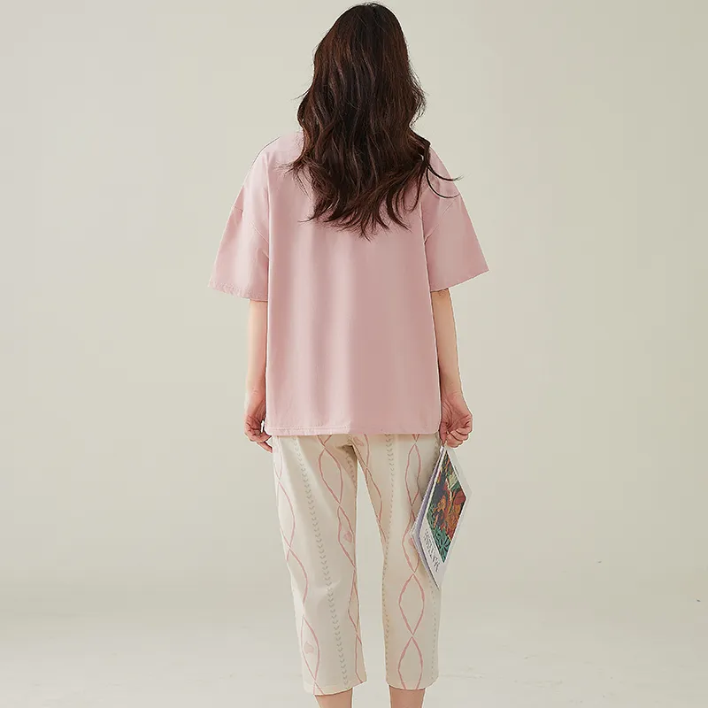 Chun Xi Pajama Set Women's Image Color-1