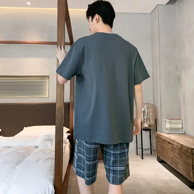 Chun Xi Pajama Set Men's Image Color-1