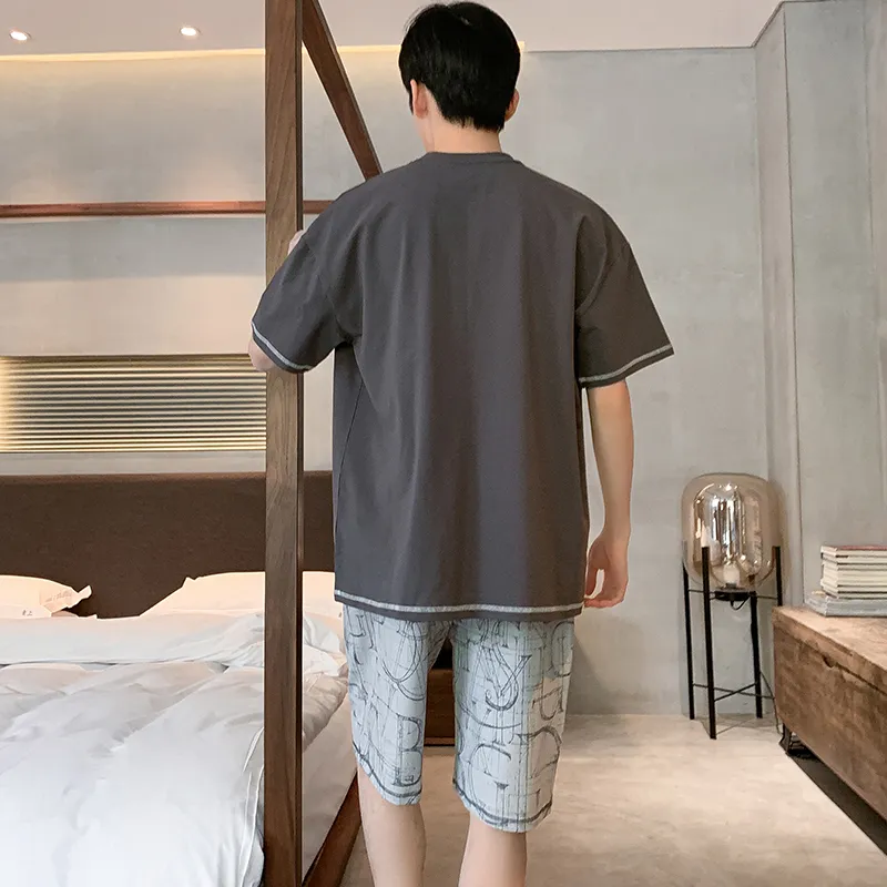 Chun Xi Pajama Set Men's Image Color-1