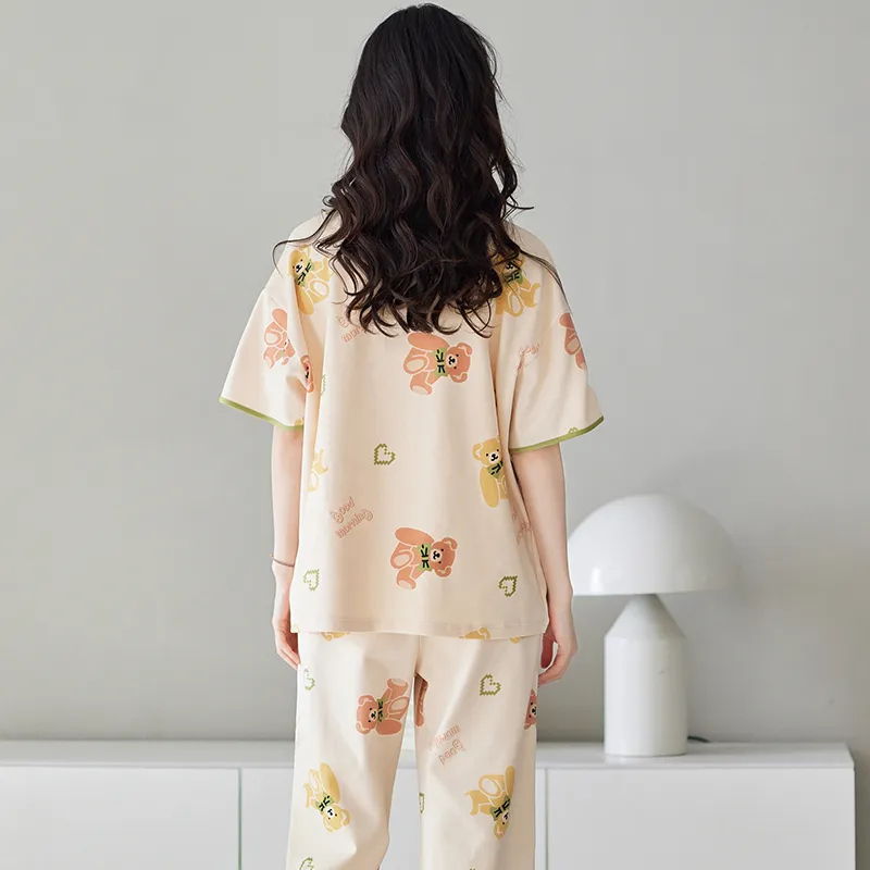 Chun Xi Pajama Set Women's Image Color-1