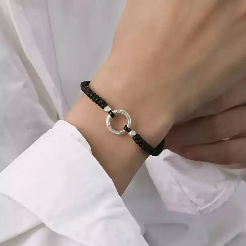 CHINA GOLD S925 Silver Bracelets Unisex-7