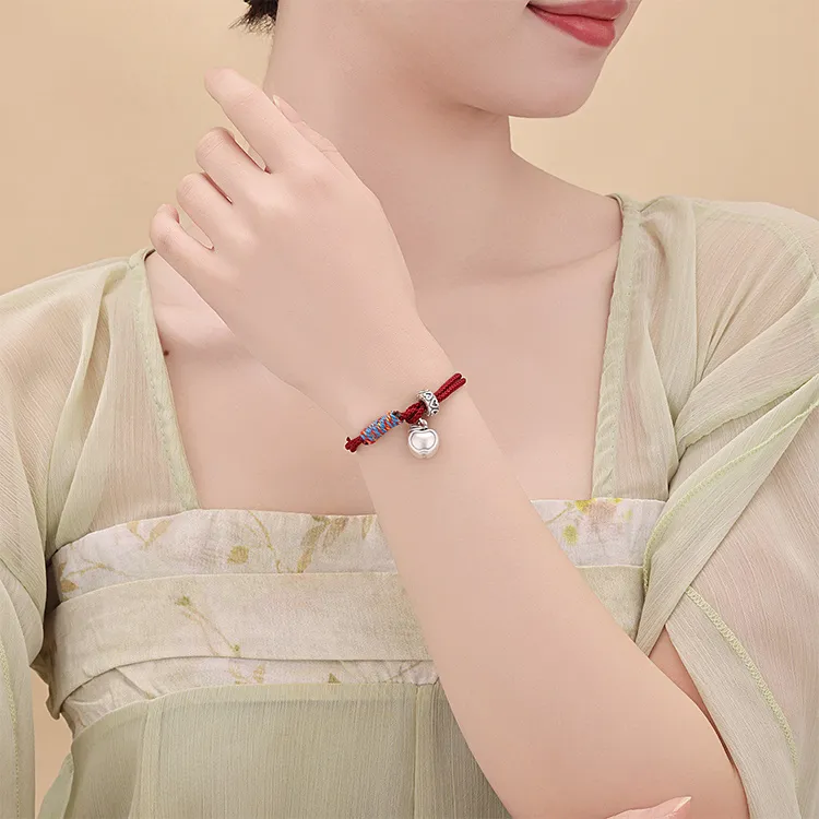 CHINA GOLD S999 Fine Silver Bracelets Unisex-2