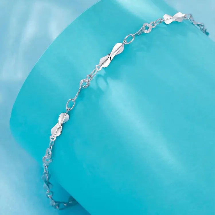 CHINA GOLD S925 Silver Bracelets Women's-1