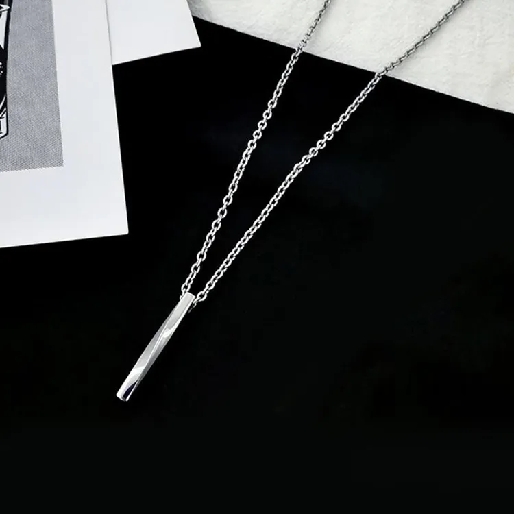 CHINA GOLD S925 Silver Necklaces Unisex-3