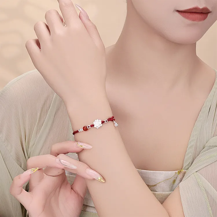CHINA GOLD S925 Silver Bracelets Women's-1