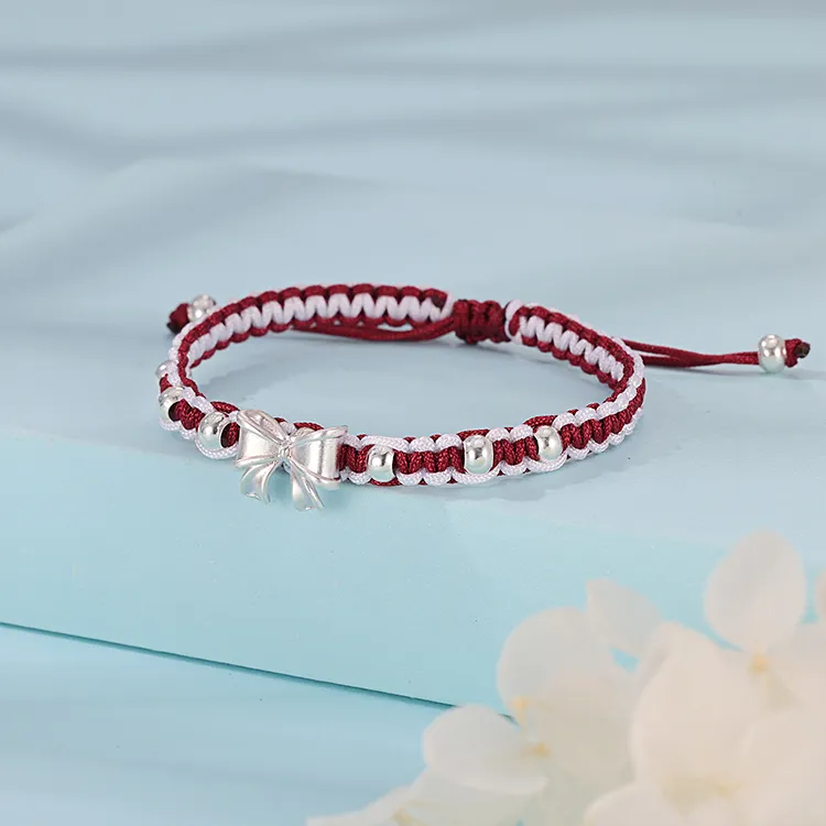 CHINA GOLD Sterling Silver Bracelets Women's-2