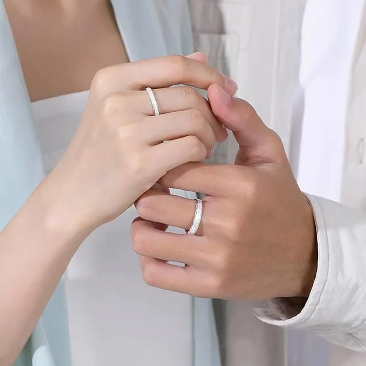 CHINA GOLD S999 Fine Silver Rings Unisex-2