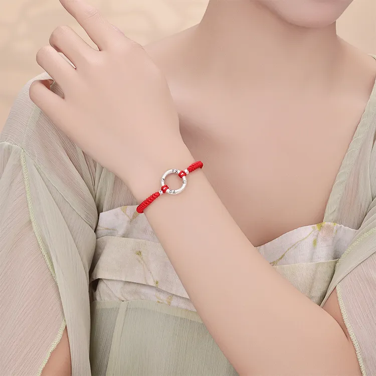 CHINA GOLD S925 Silver Bracelets Unisex-2