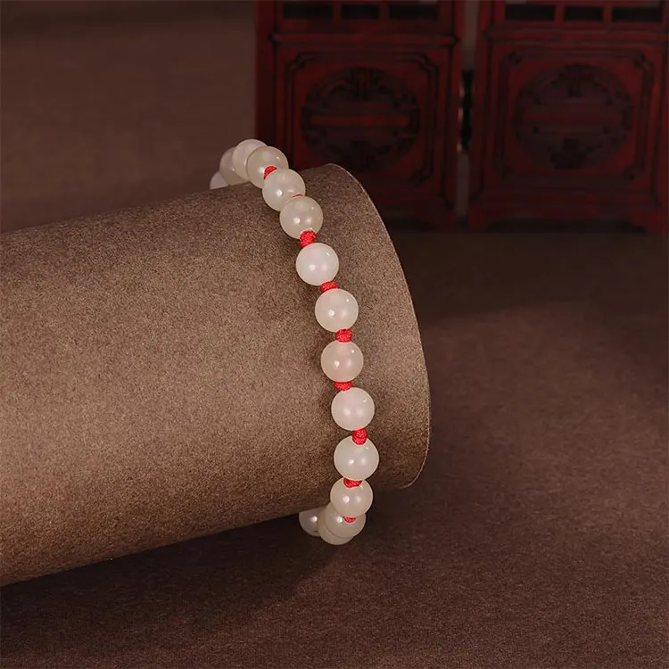CHINA GOLD Bracelets White Jade/Pale Greenish White Jade Women's-1