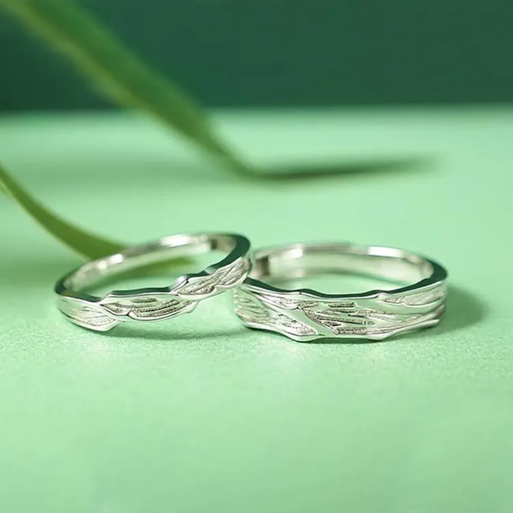 CHINA GOLD S925 Silver Rings Unisex-1