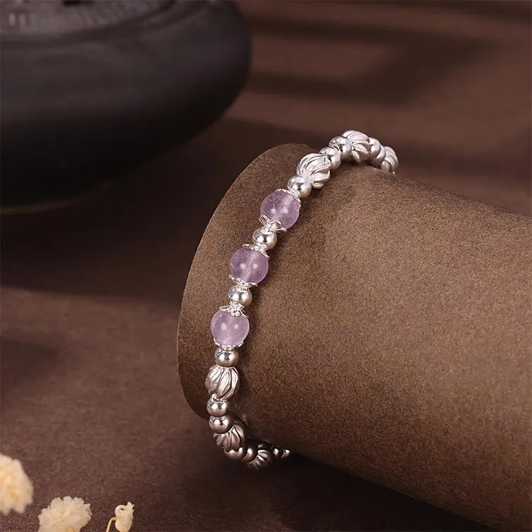 CHINA GOLD S990 Silver Bracelets Women's-1