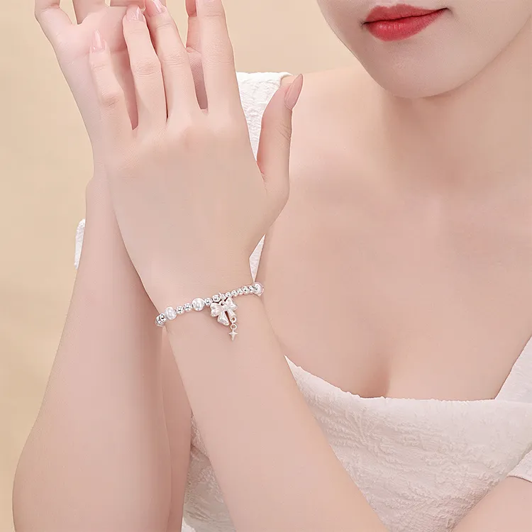 CHINA GOLD 999 Fine Silver Bracelets Women's-2