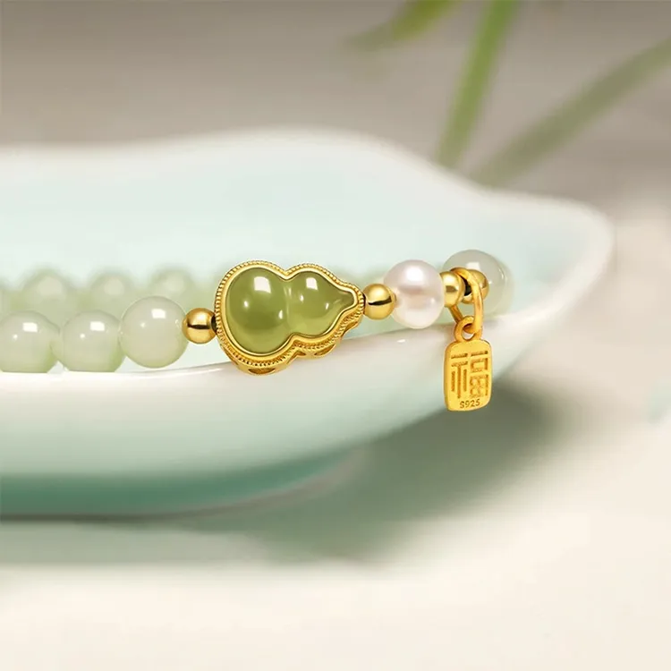 CHINA GOLD Bracelets White Jade/Pale Greenish White Jade Women's-1