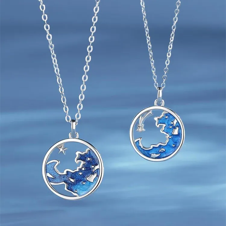 CHINA GOLD S925 Silver Necklaces Unisex-1