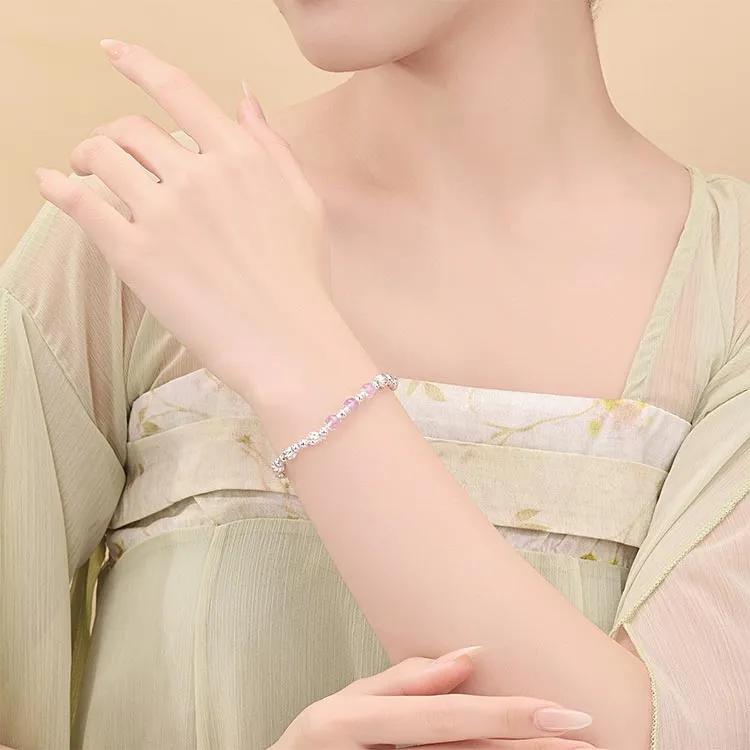 CHINA GOLD S990 Silver Bracelets Women's-2