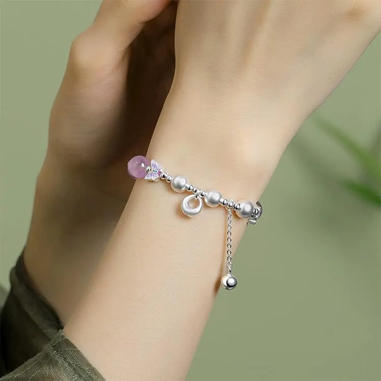 CHINA GOLD 990 Fine Silver Bracelets Women's-2
