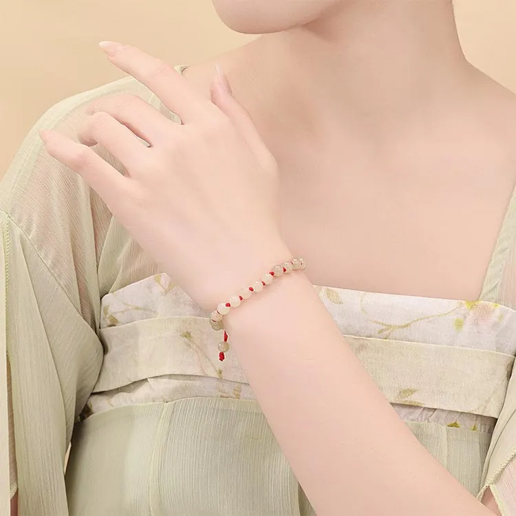 CHINA GOLD Bracelets White Jade/Pale Greenish White Jade Women's-2