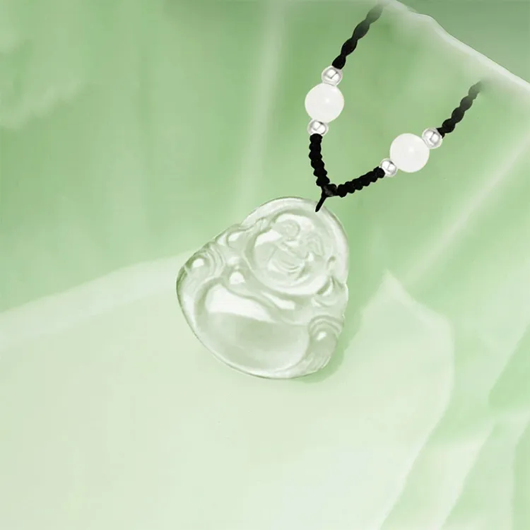 CHINA GOLD Chalcedony Necklaces Unisex-1