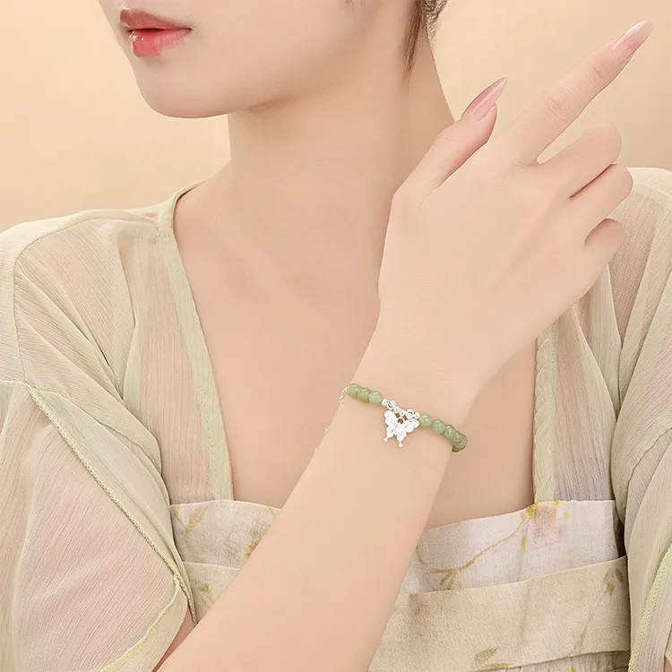 CHINA GOLD Hetian Jade Bracelets Jasper Women's-1