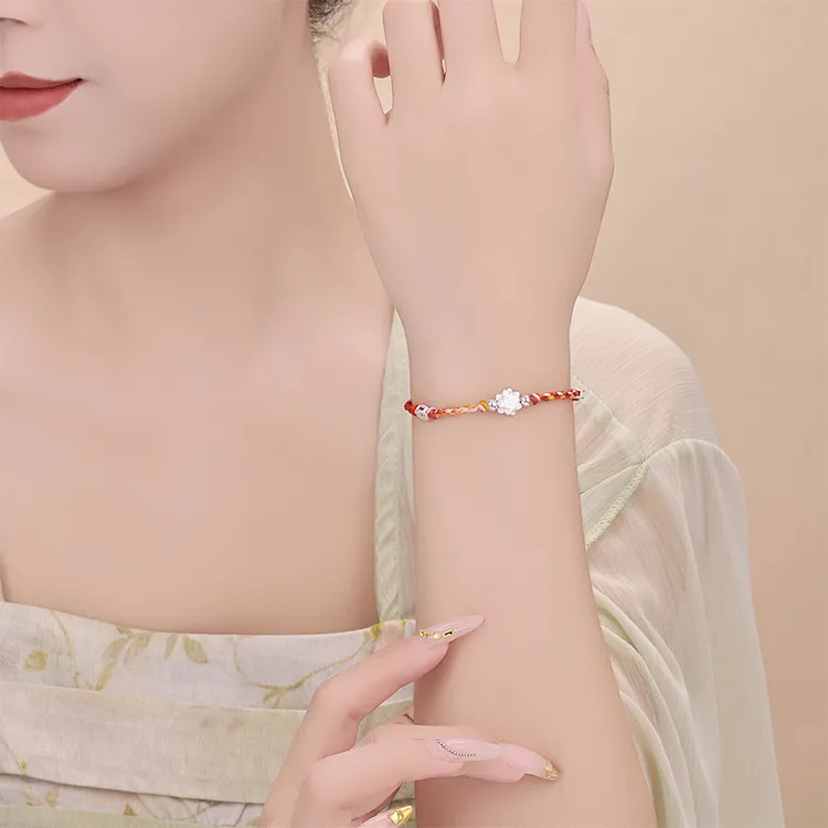 CHINA GOLD S925 Silver Bracelets Women's-2