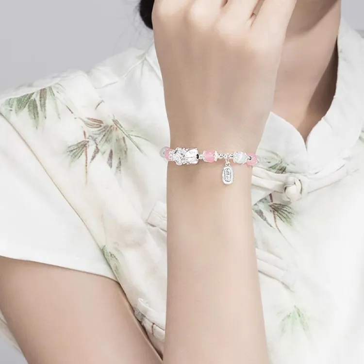 CHINA GOLD Chalcedony Bracelets Unisex-2