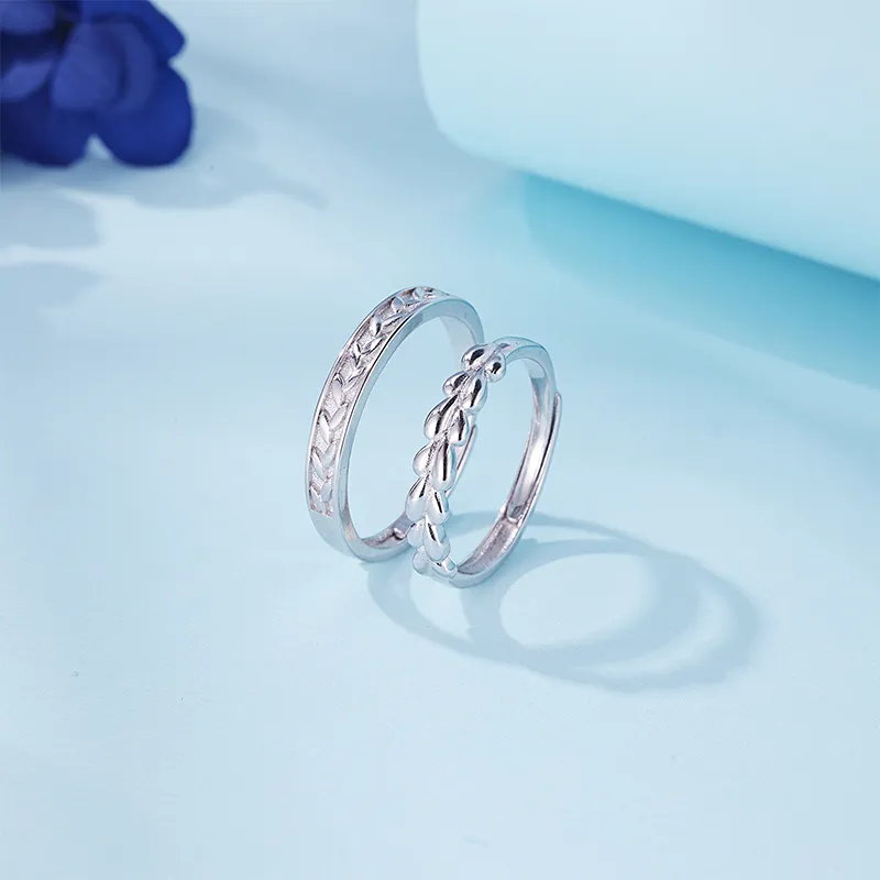 CHINA GOLD S925 Silver Rings Unisex-2