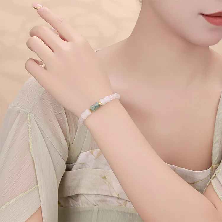CHINA GOLD Chalcedony Bracelets Women's-1