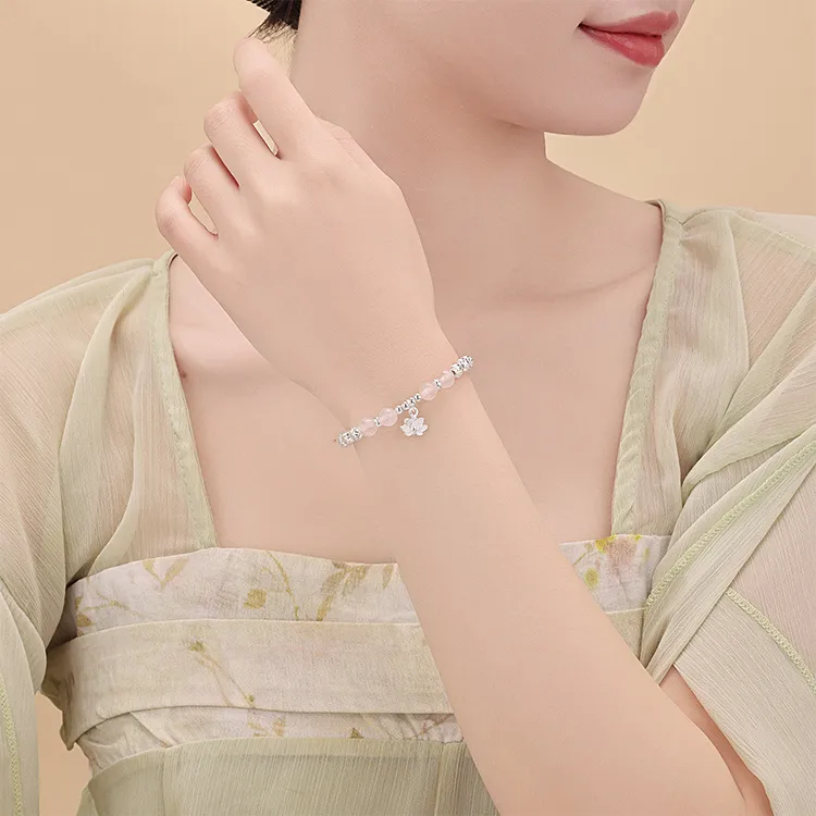 CHINA GOLD Sterling Silver 990 Bracelets Women's-2