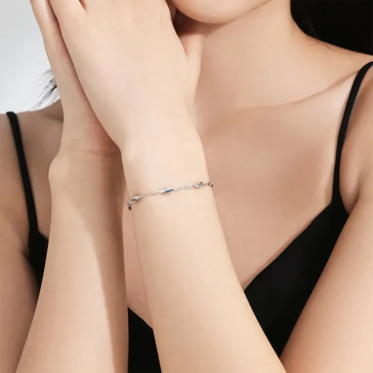 CHINA GOLD S925 Silver Bracelets Women's-2