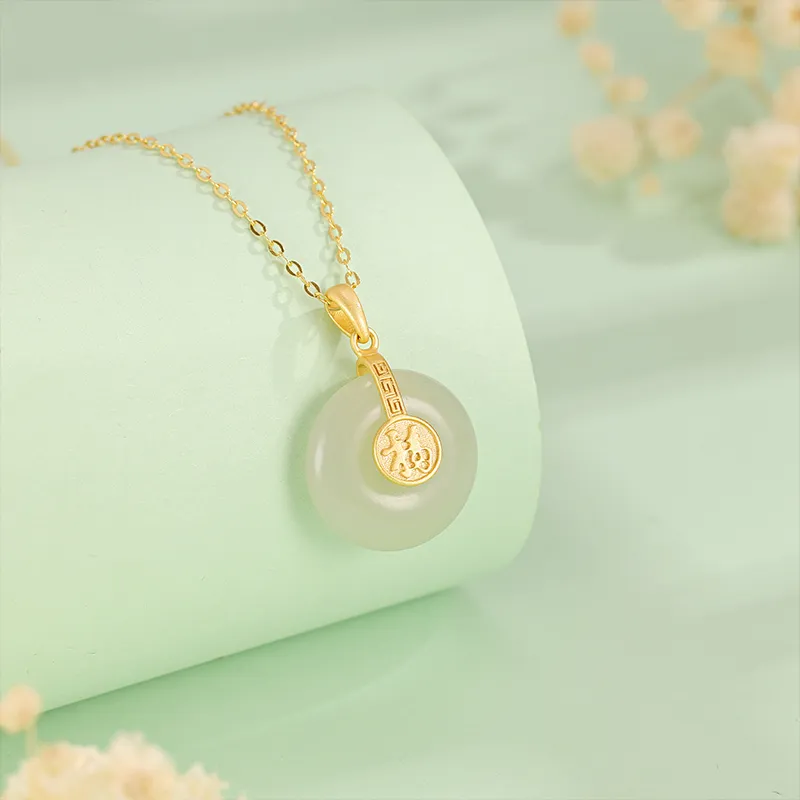 CHINA GOLD Pendants Green Jade Women's-2